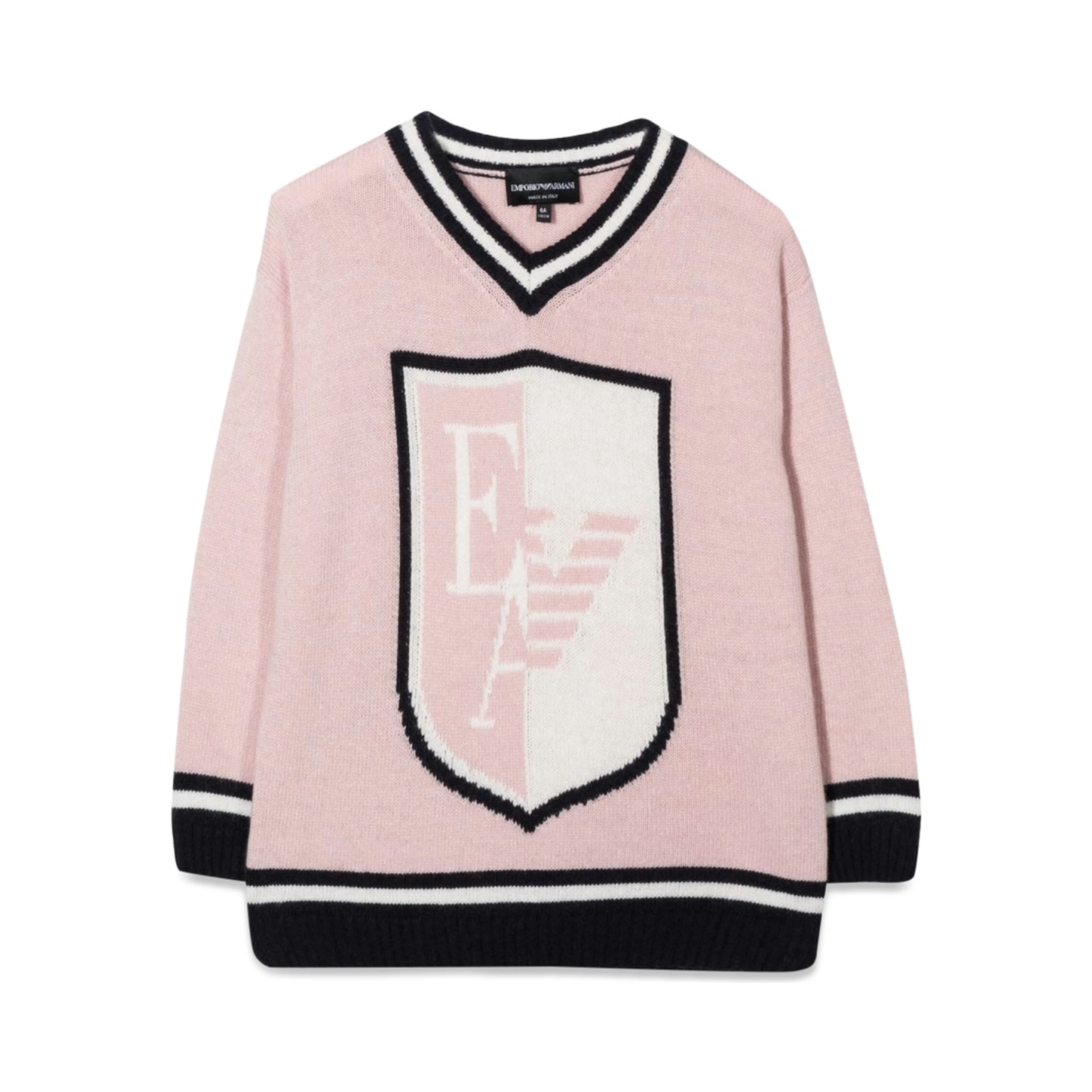 PULLOVER V-NECK COAT OF ARMS EA