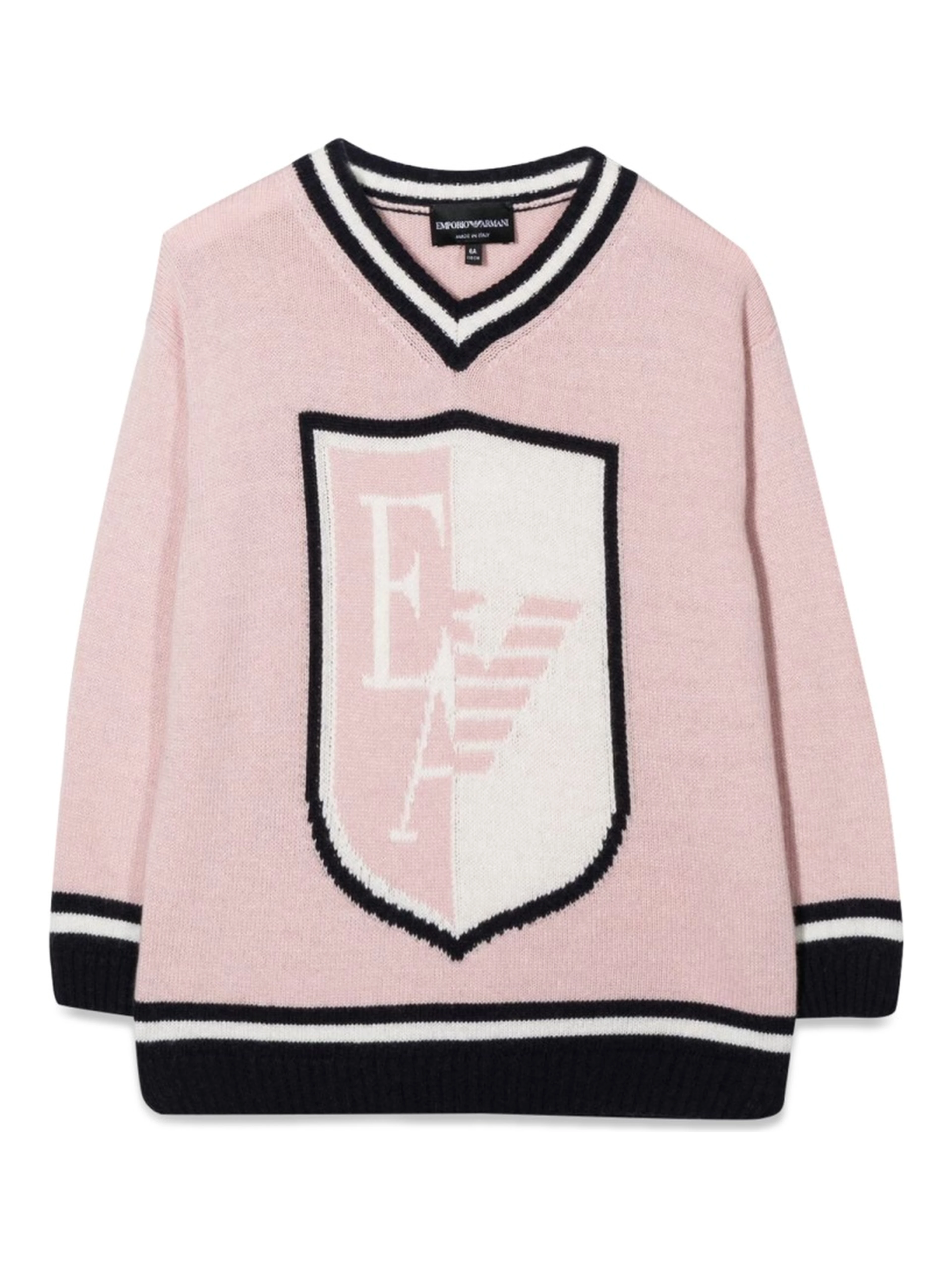 PULLOVER V-NECK COAT OF ARMS EA