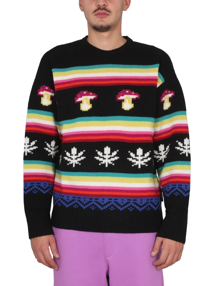 WOOL CREW NECK SWEATER