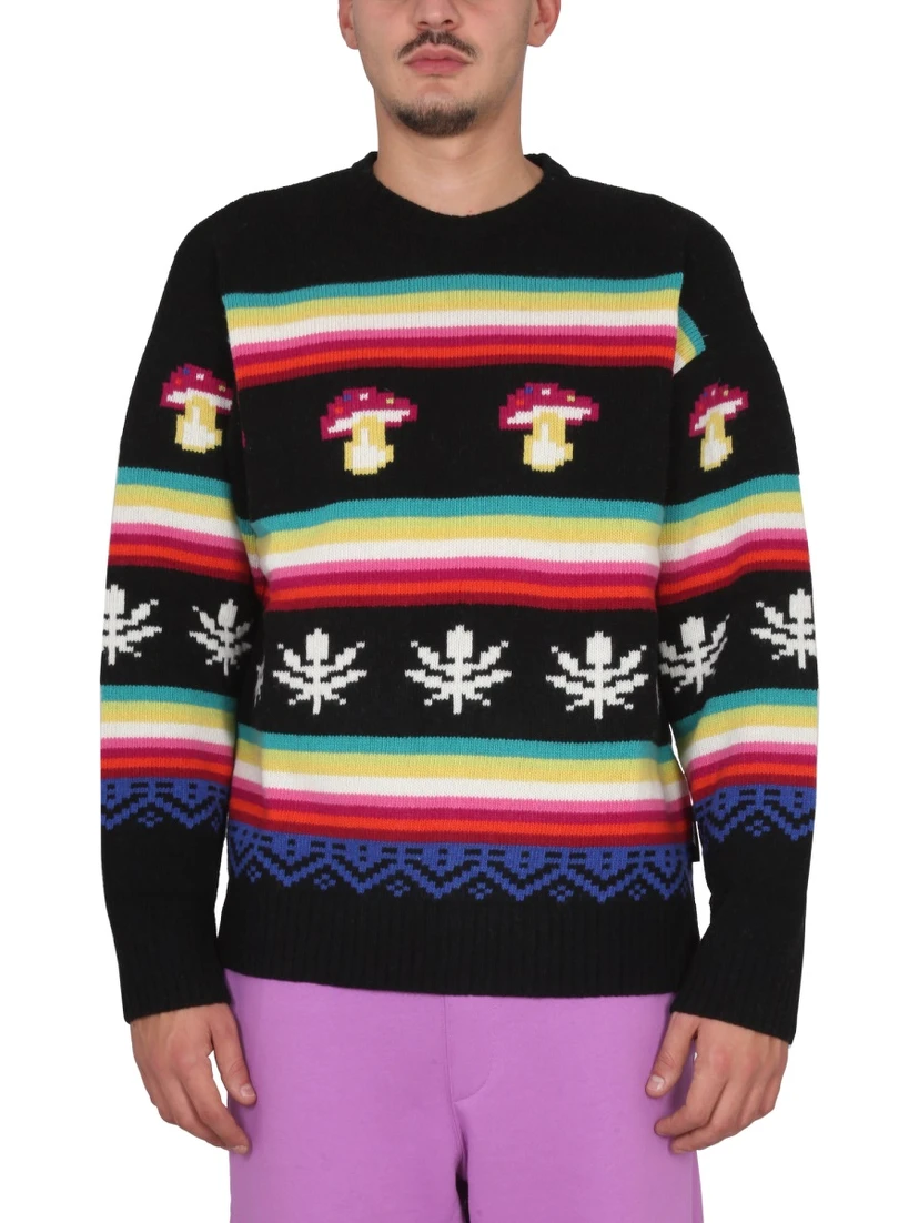WOOL CREW NECK SWEATER