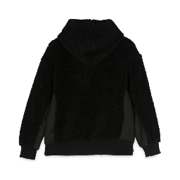 TEDDY BEAR+NYLON HOODIE