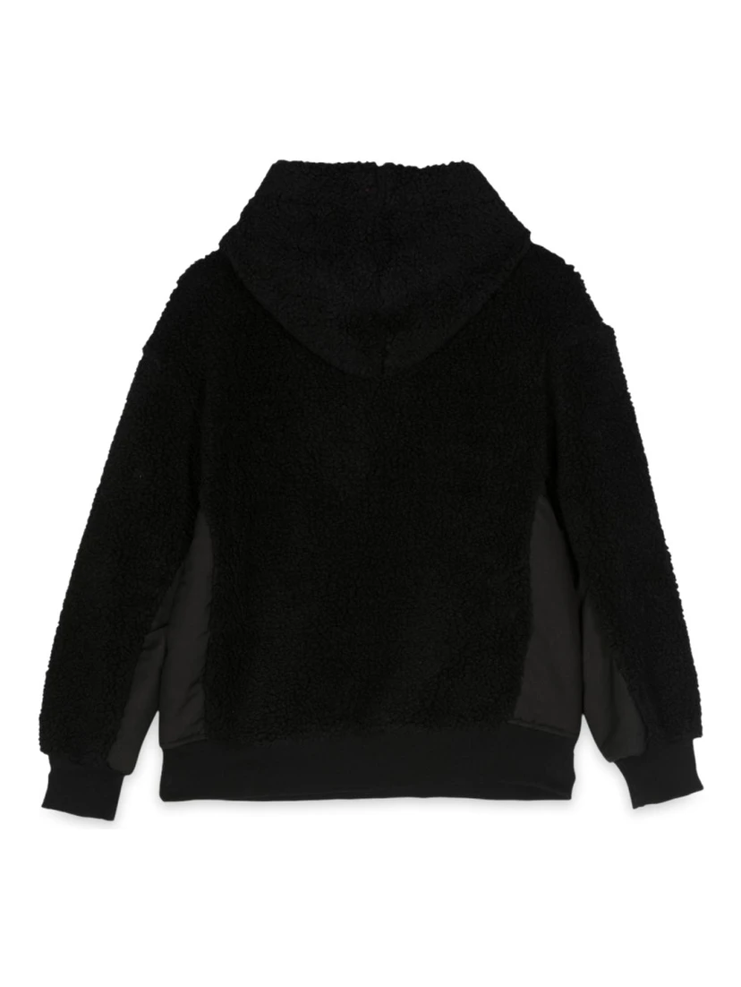 TEDDY BEAR+NYLON HOODIE