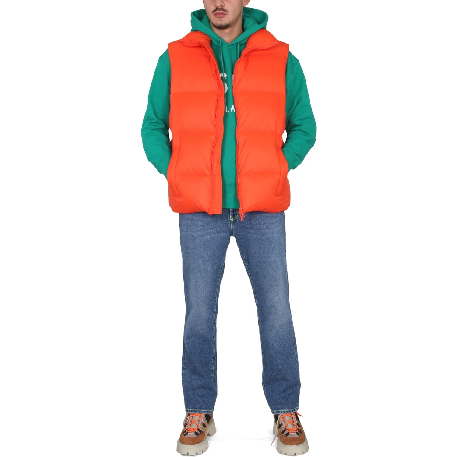 VESTS WITH LOGO
