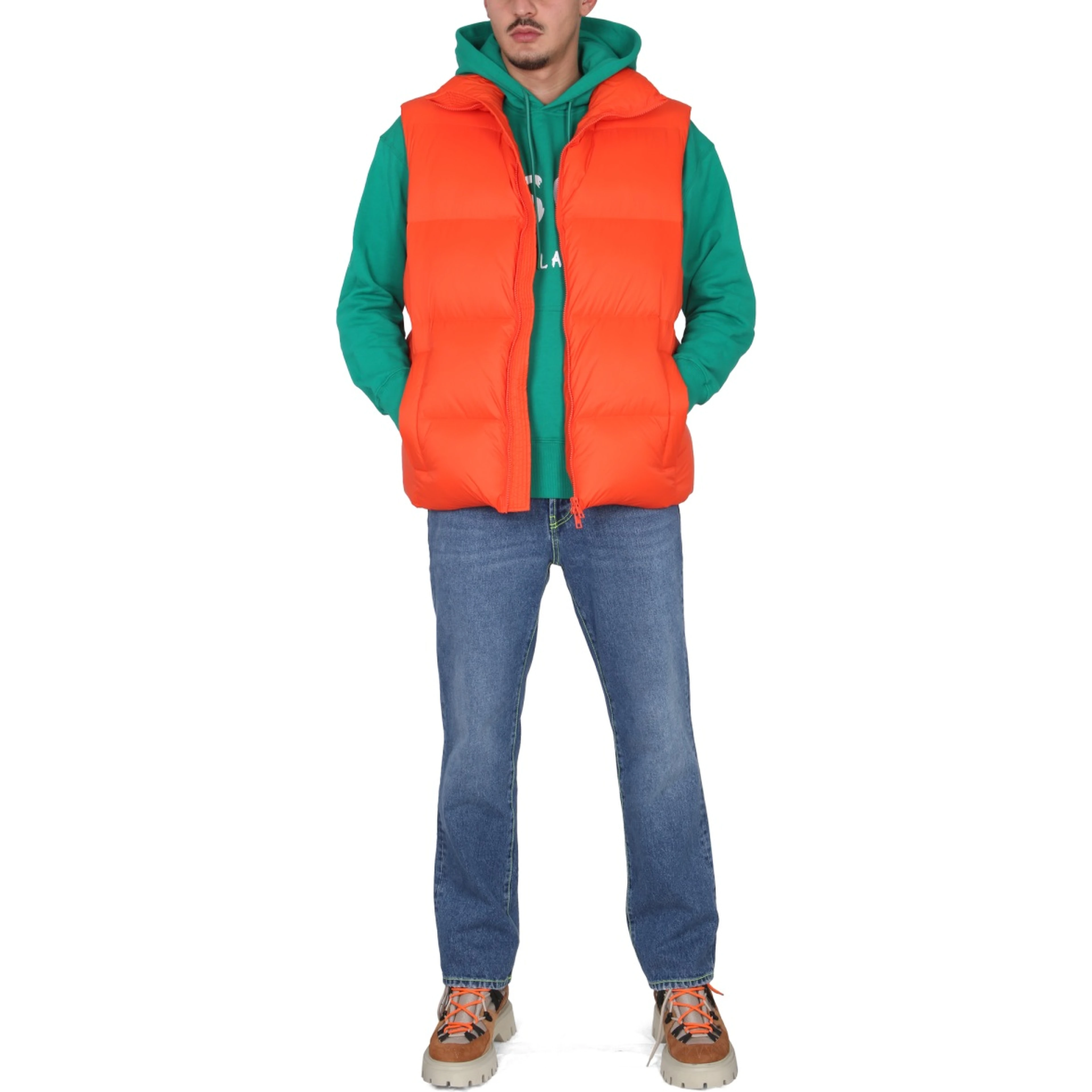 VESTS WITH LOGO