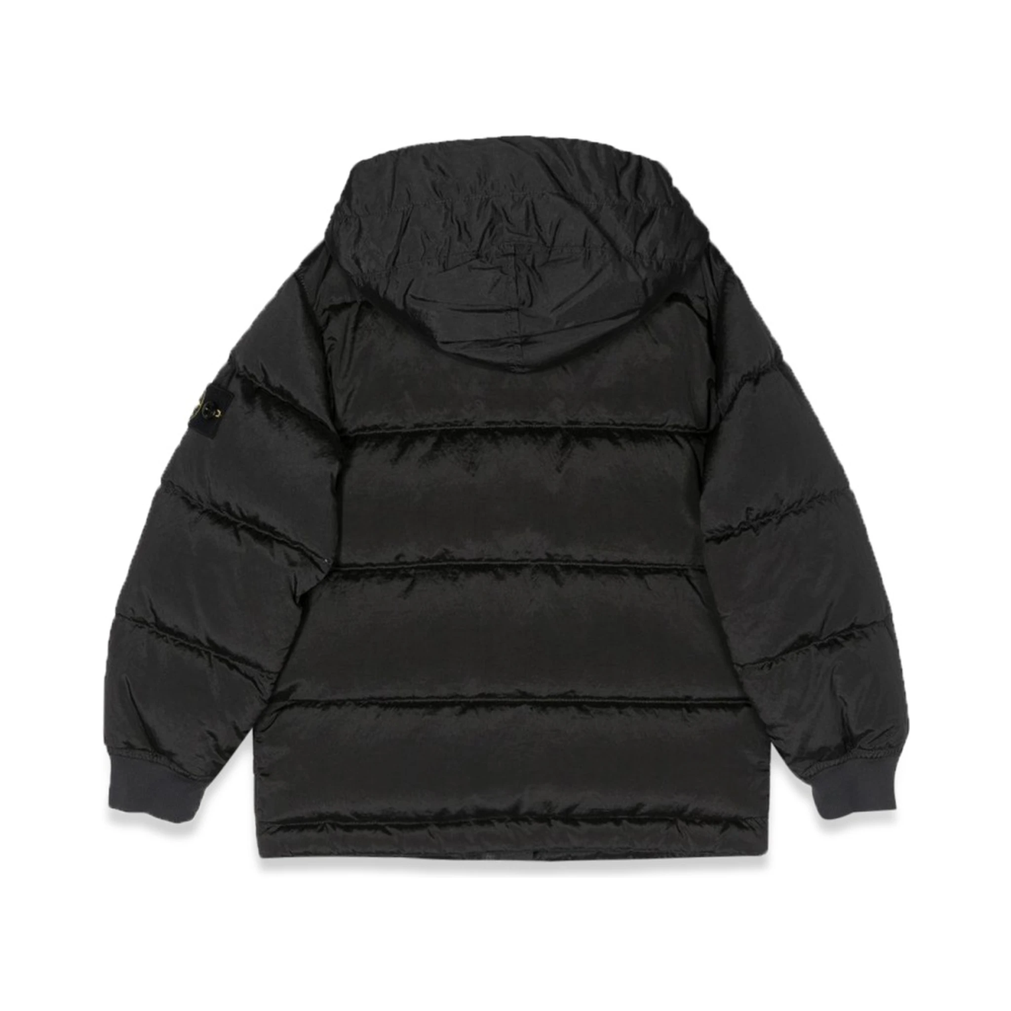 DOWN JACKET BLOUSON SIDE LOGO PATCH