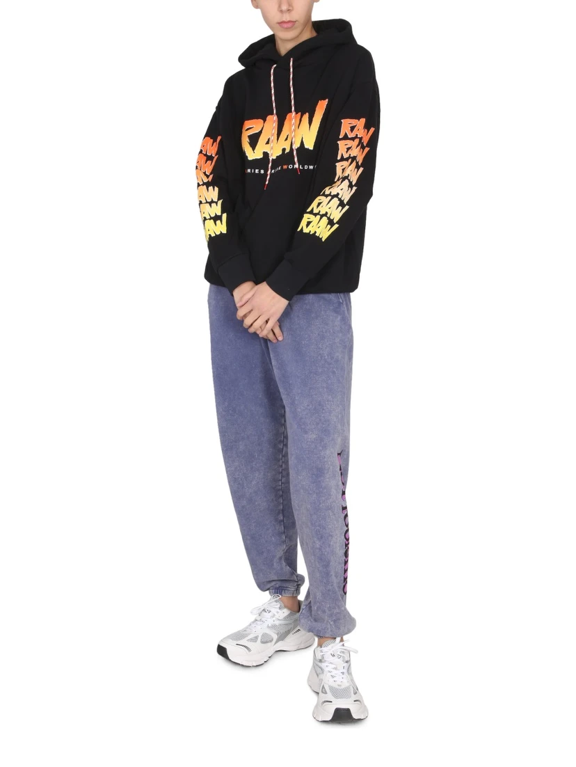 SWEATSHIRT WITH LOGO PRINT