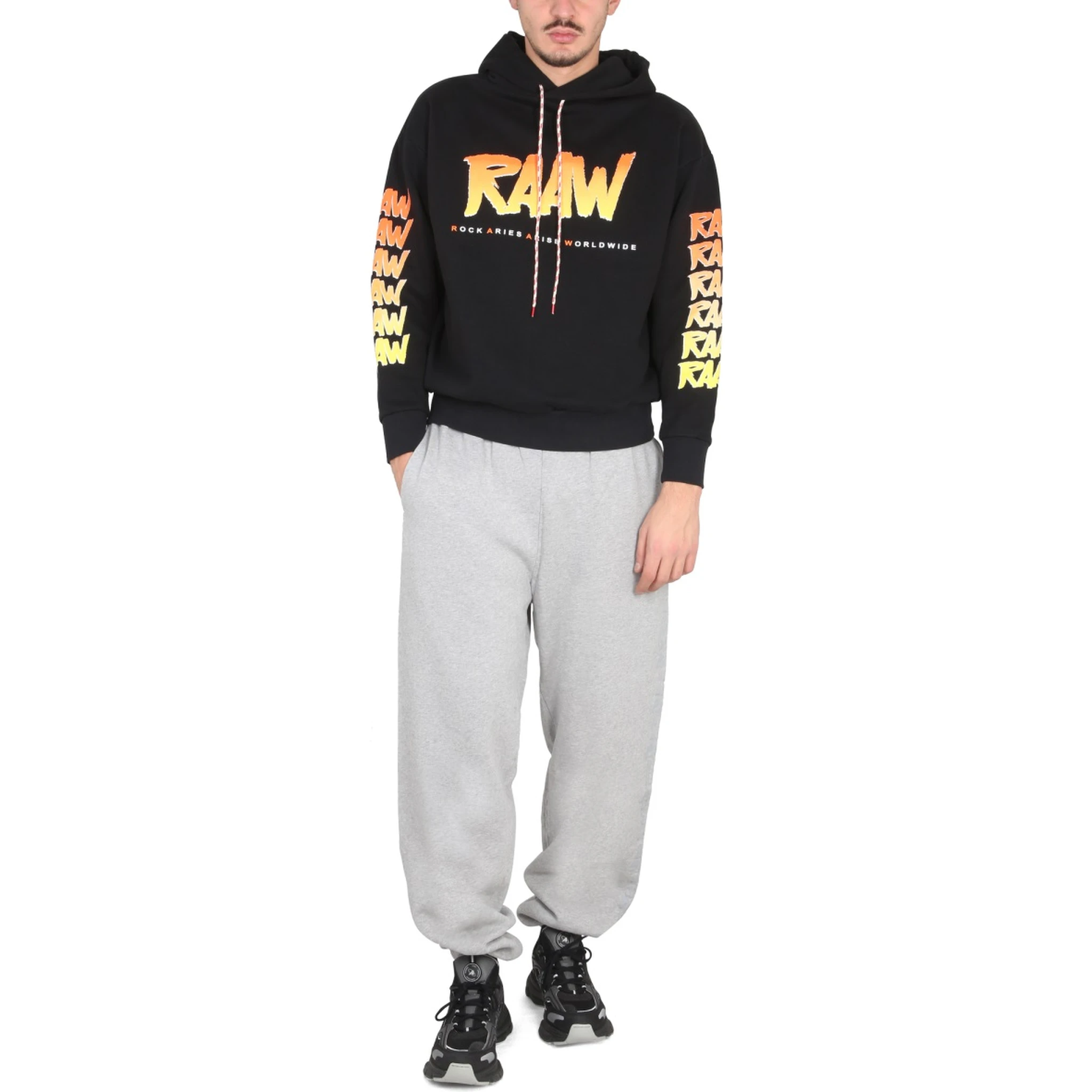 SWEATSHIRT WITH LOGO PRINT