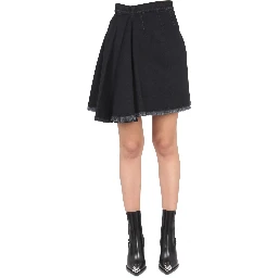 ASYMMETRICAL MINI SKIRT