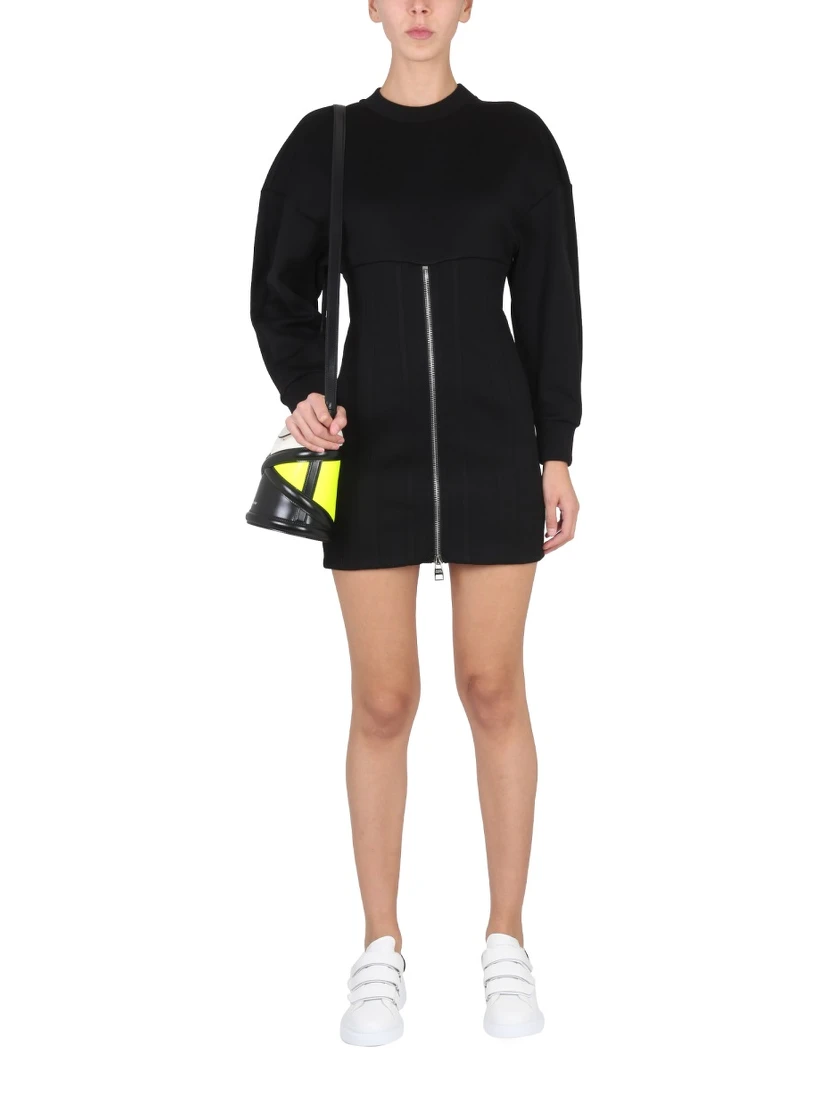 MINI DRESS WITH COCOON SLEEVES