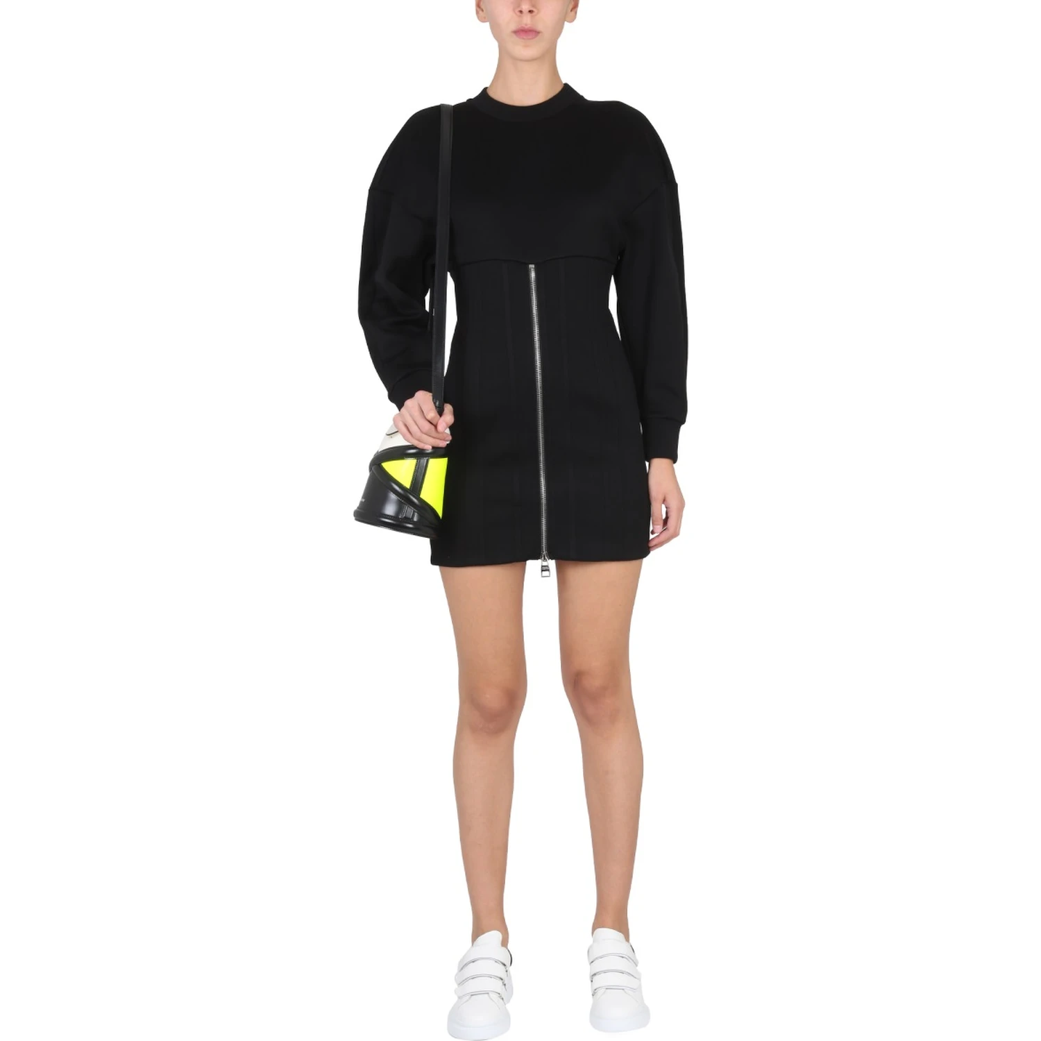MINI DRESS WITH COCOON SLEEVES