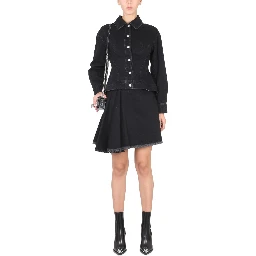 ASYMMETRICAL MINI SKIRT