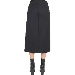 WOOL AND MOHAIR SKIRT