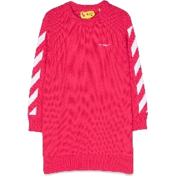 RUBBER ARROW KNIT DRESS