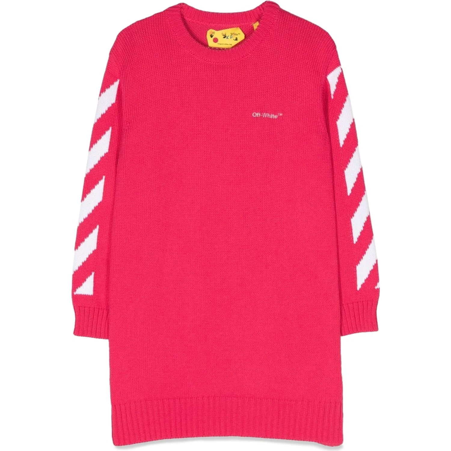 RUBBER ARROW KNIT DRESS