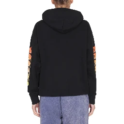SWEATSHIRT WITH LOGO PRINT