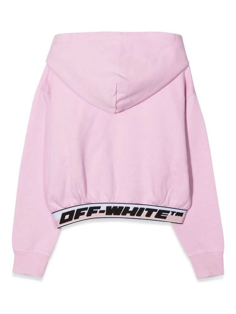 LOGO BAND HOODIE CROP alternative