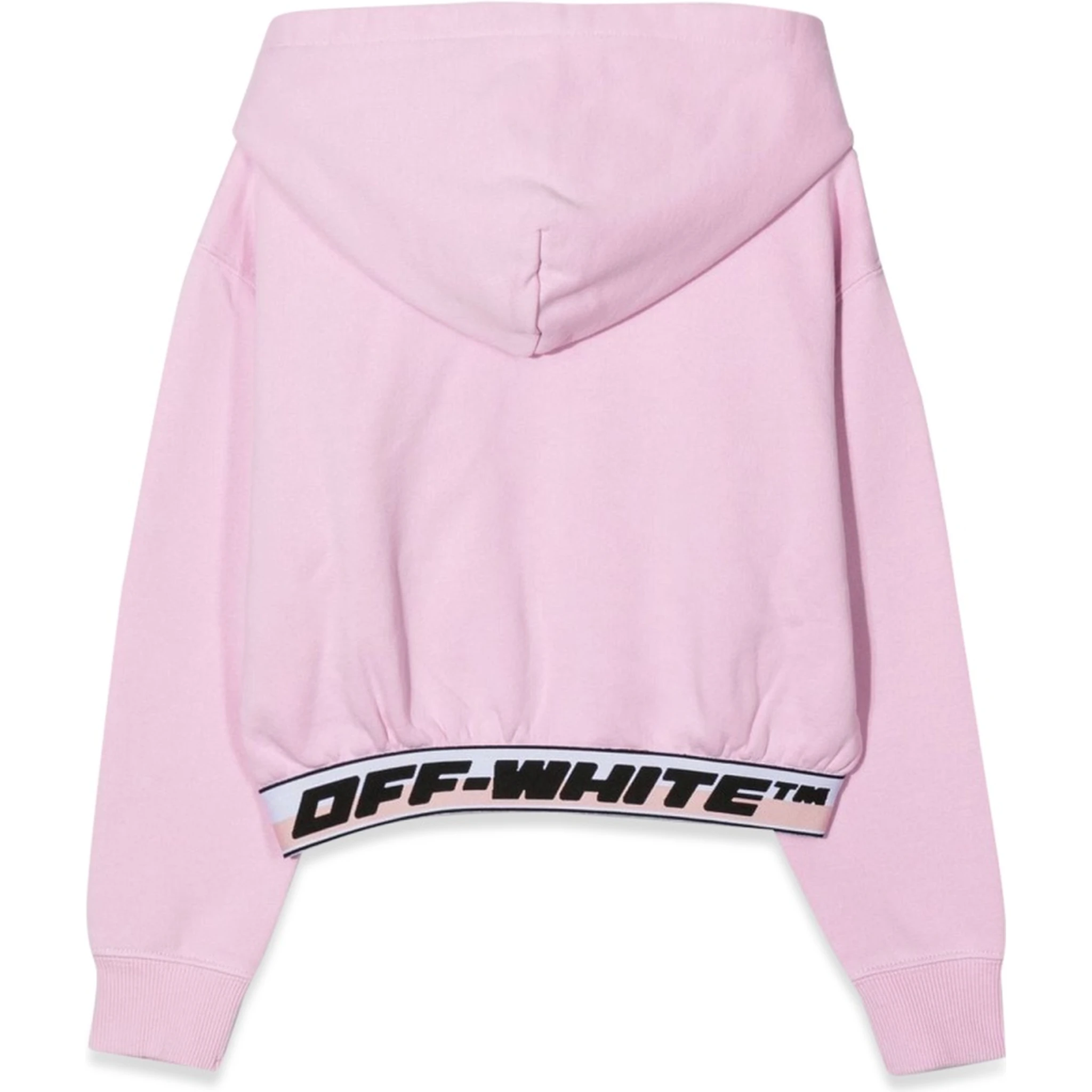 LOGO BAND HOODIE CROP