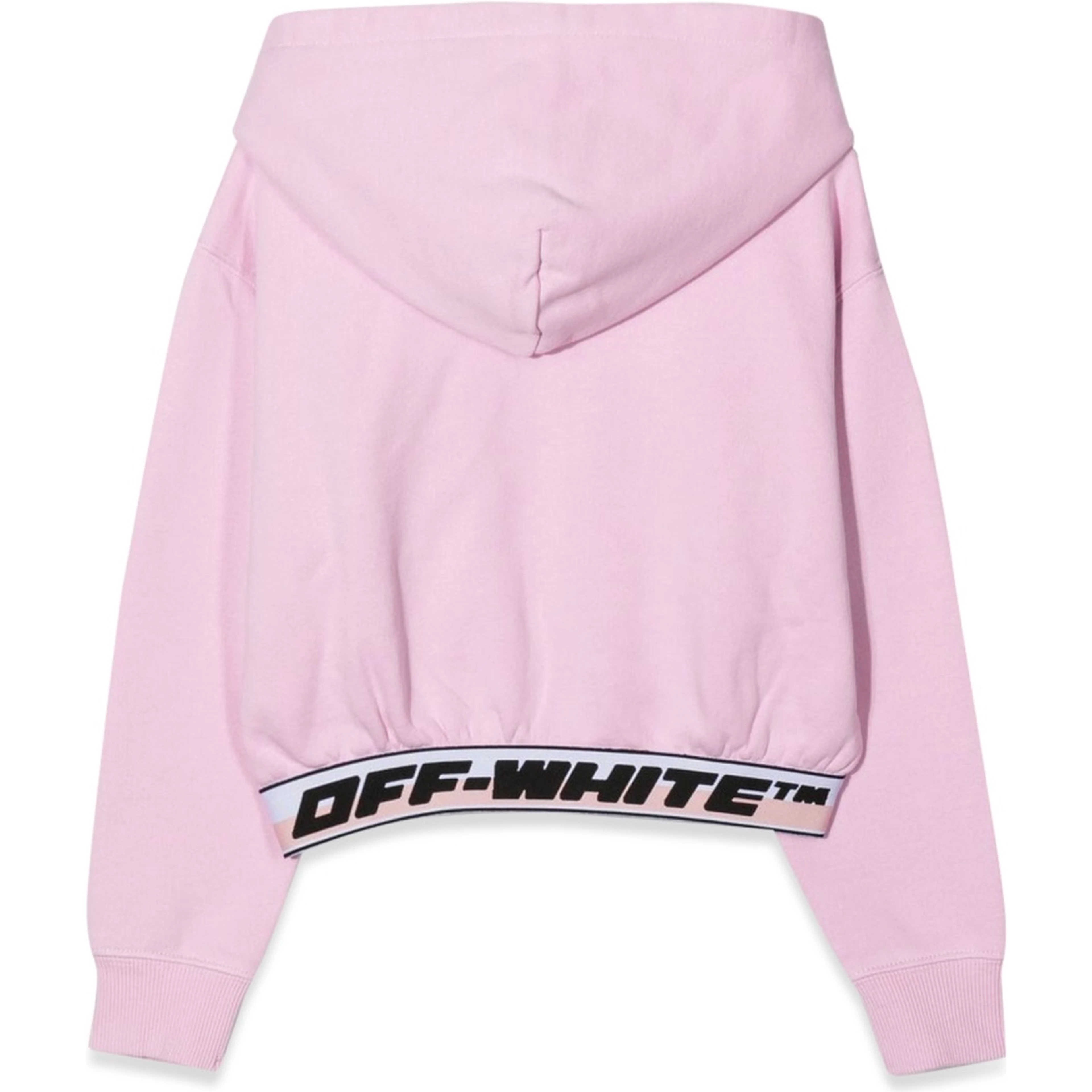 LOGO BAND HOODIE CROP