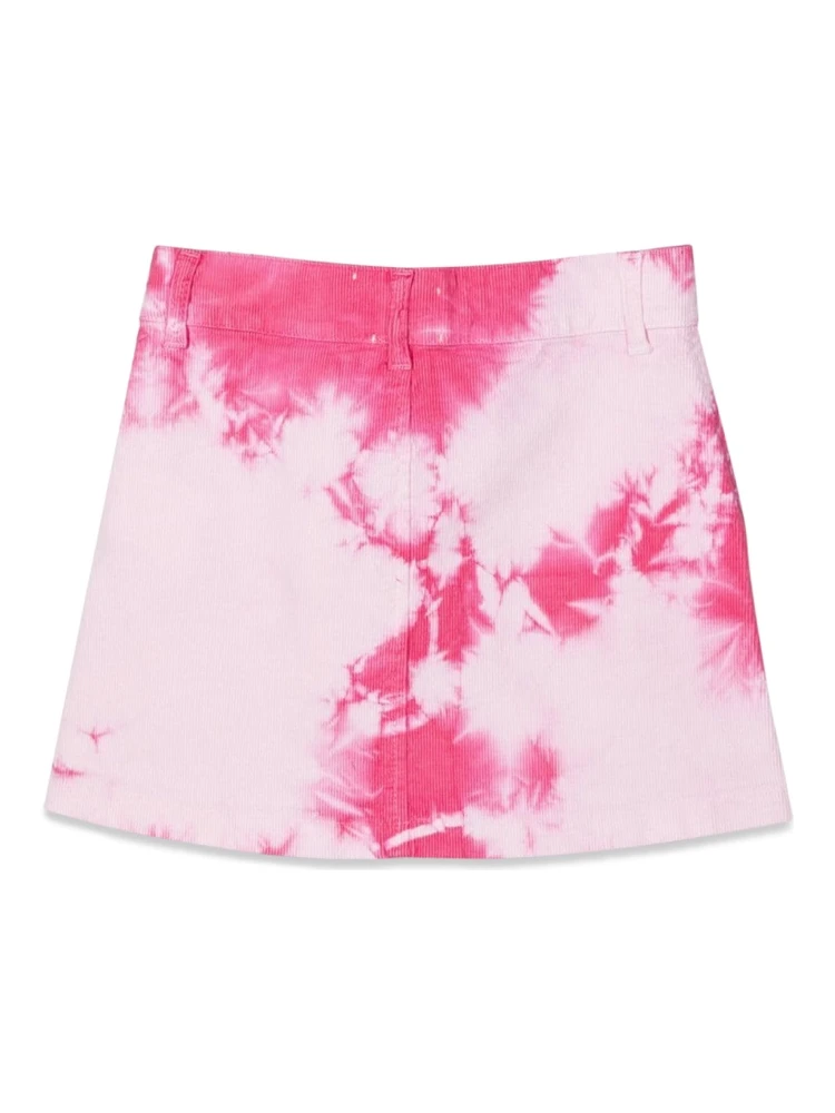 VELVET TIE DYE SKIRT alternative