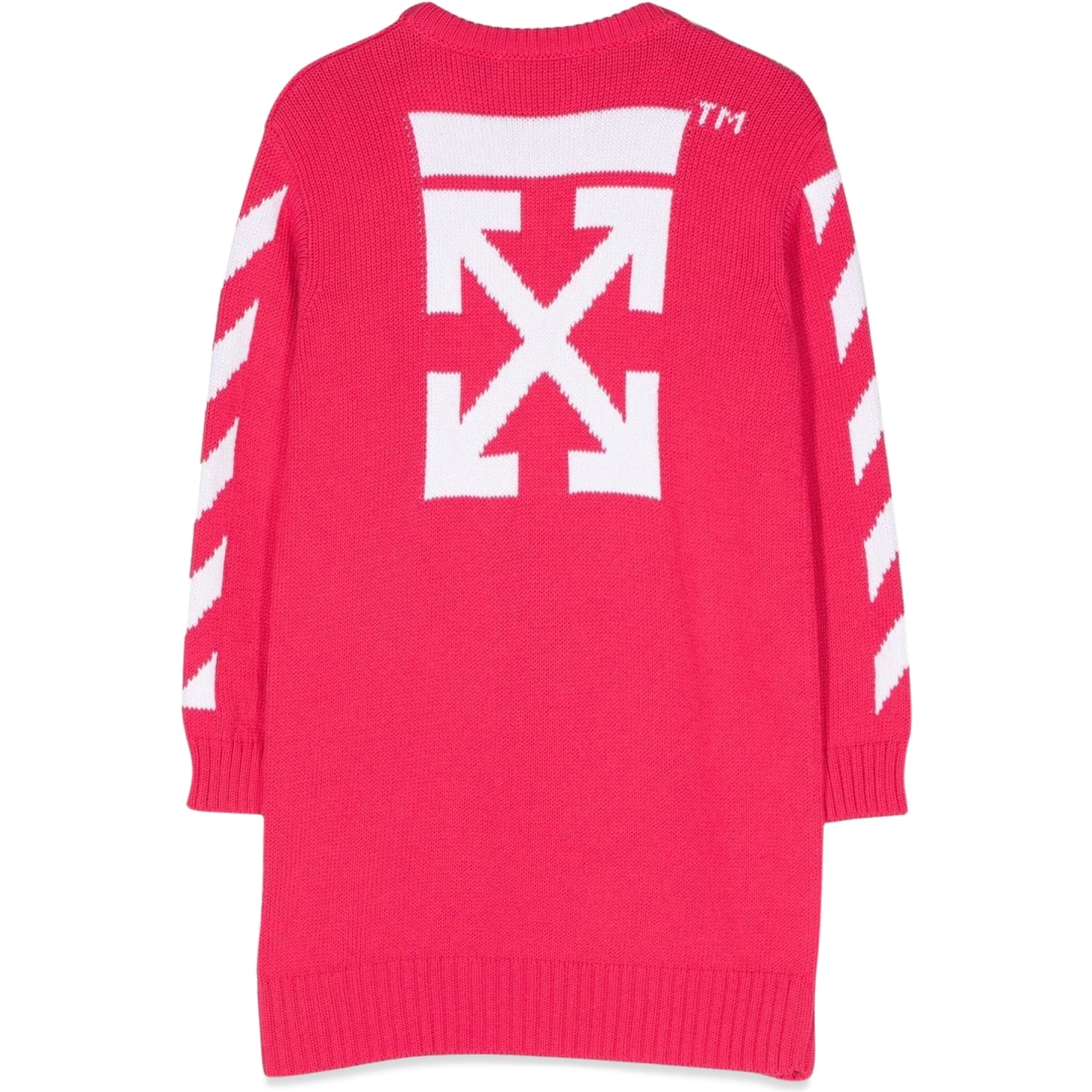 RUBBER ARROW KNIT DRESS