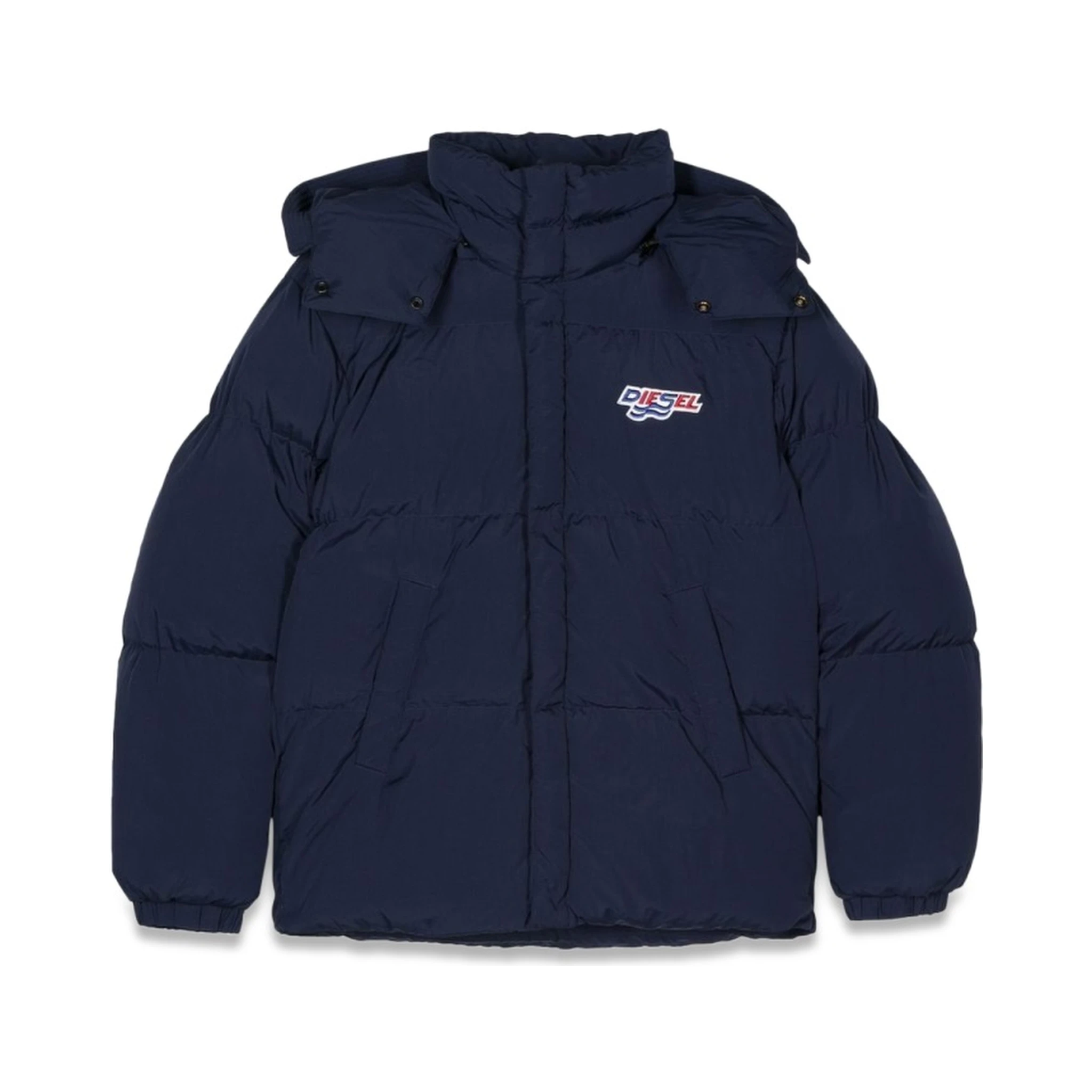 سترة مبطنة بغطاء للرأس