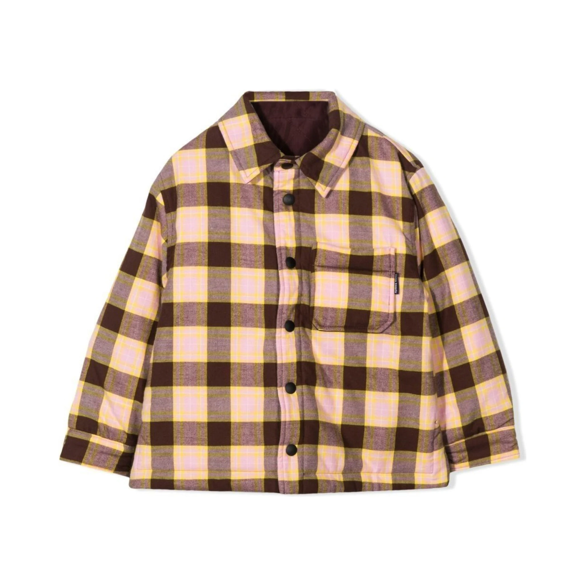 CHECK PADDED REVERSIBLE SHIRT