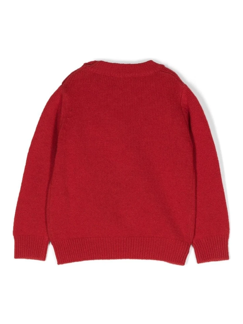 TEDDY BEAR CREW NECK PULLOVER