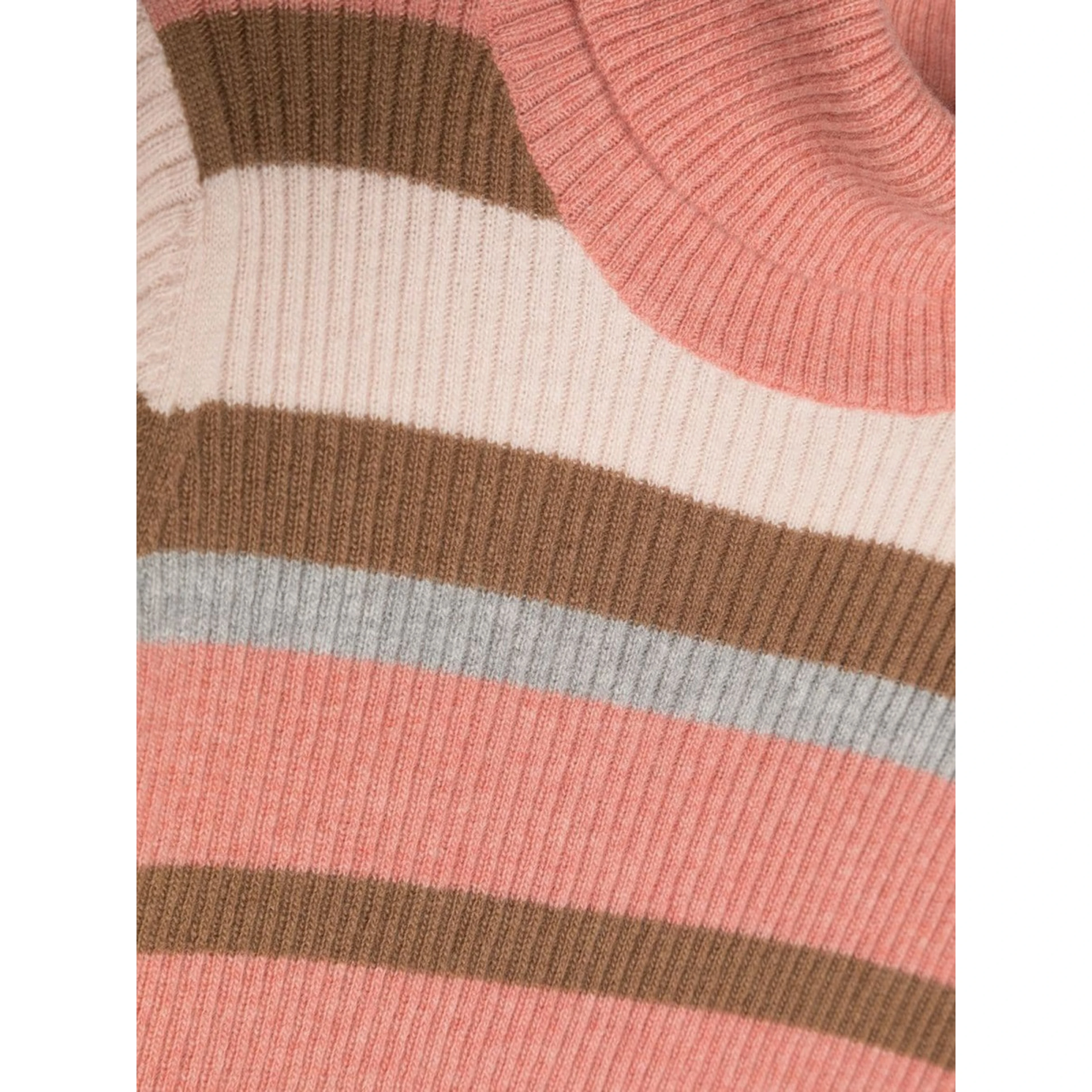 STRIPED TURTLENECK SWEATER