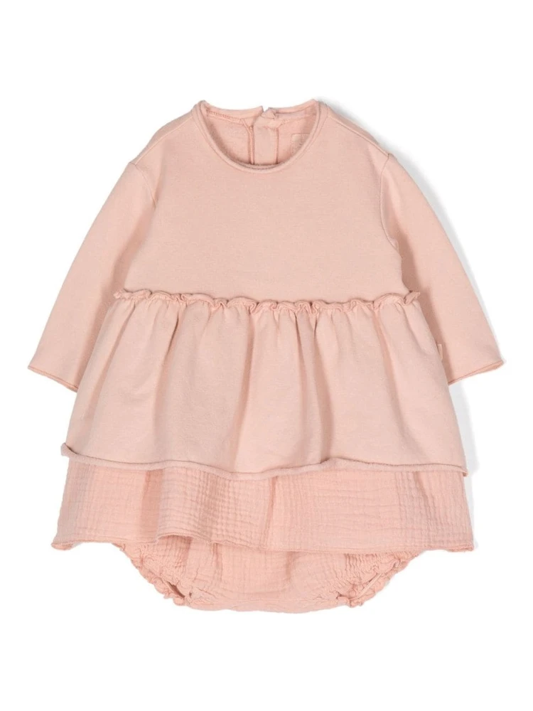 M/L DRESS WITH COULOTTES