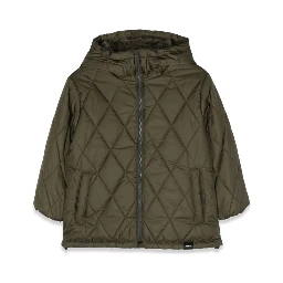QUILTED DOWN JACKET WITH HOOD