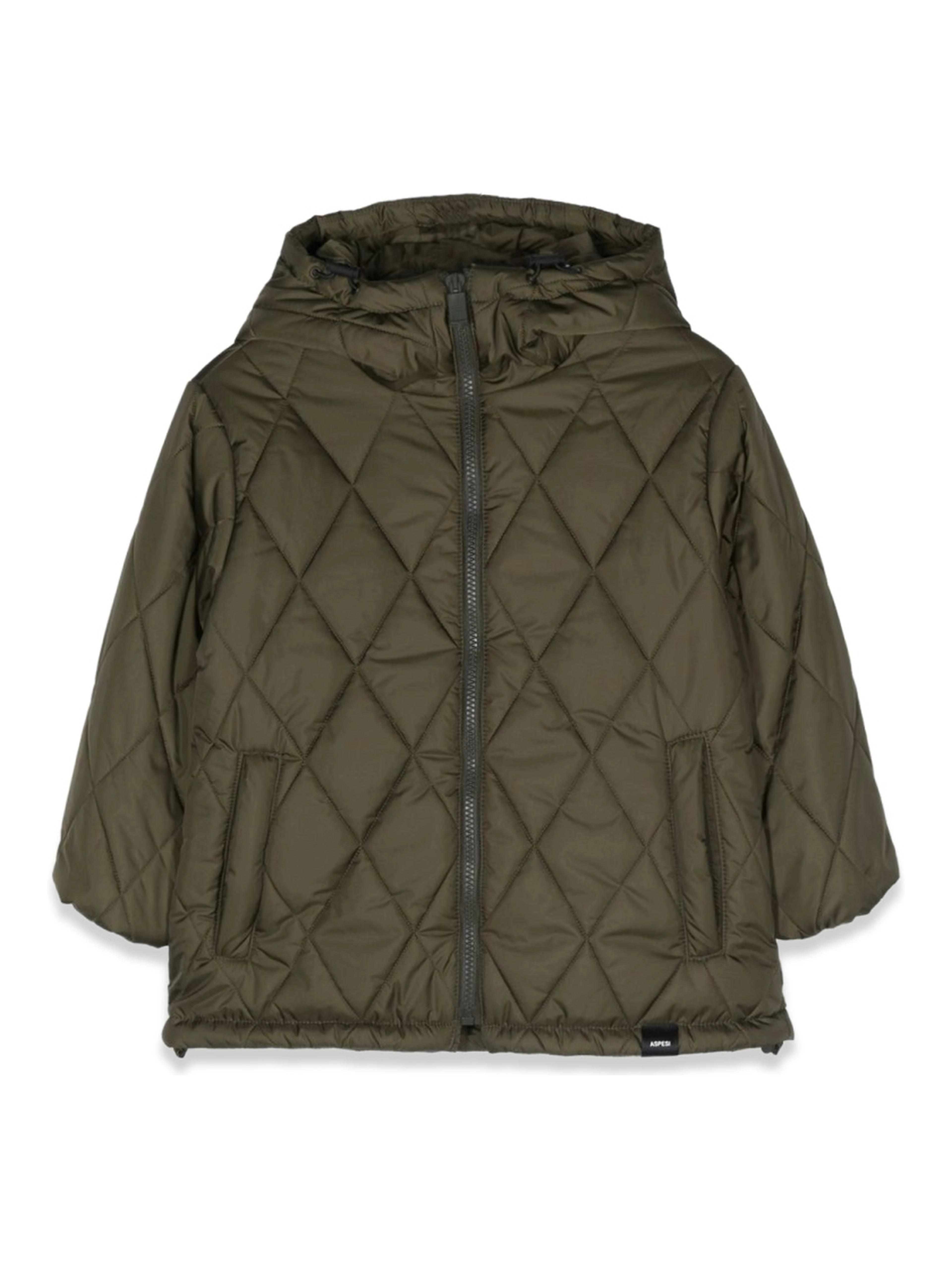 QUILTED DOWN JACKET WITH HOOD