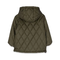 QUILTED DOWN JACKET WITH HOOD