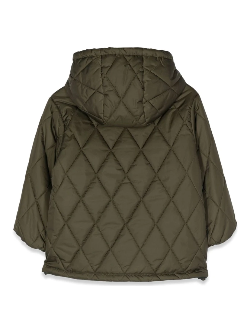 QUILTED DOWN JACKET WITH HOOD