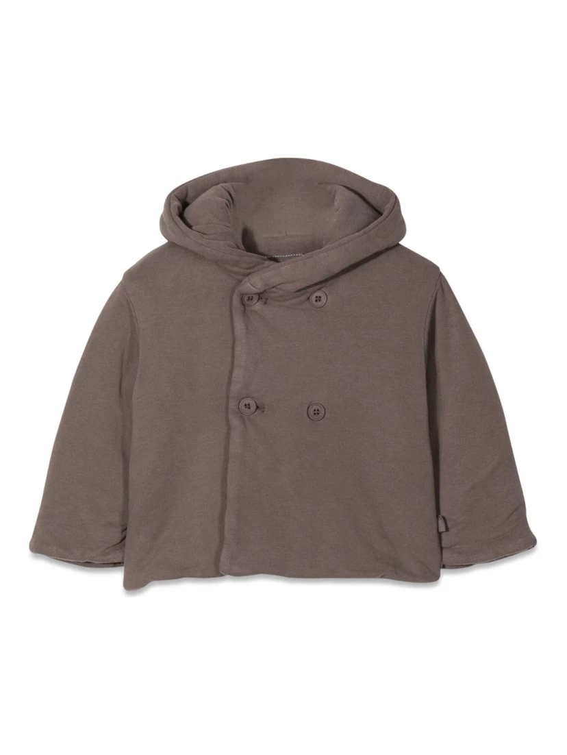 DOUBLE-BREASTED HOODED SLIPPER