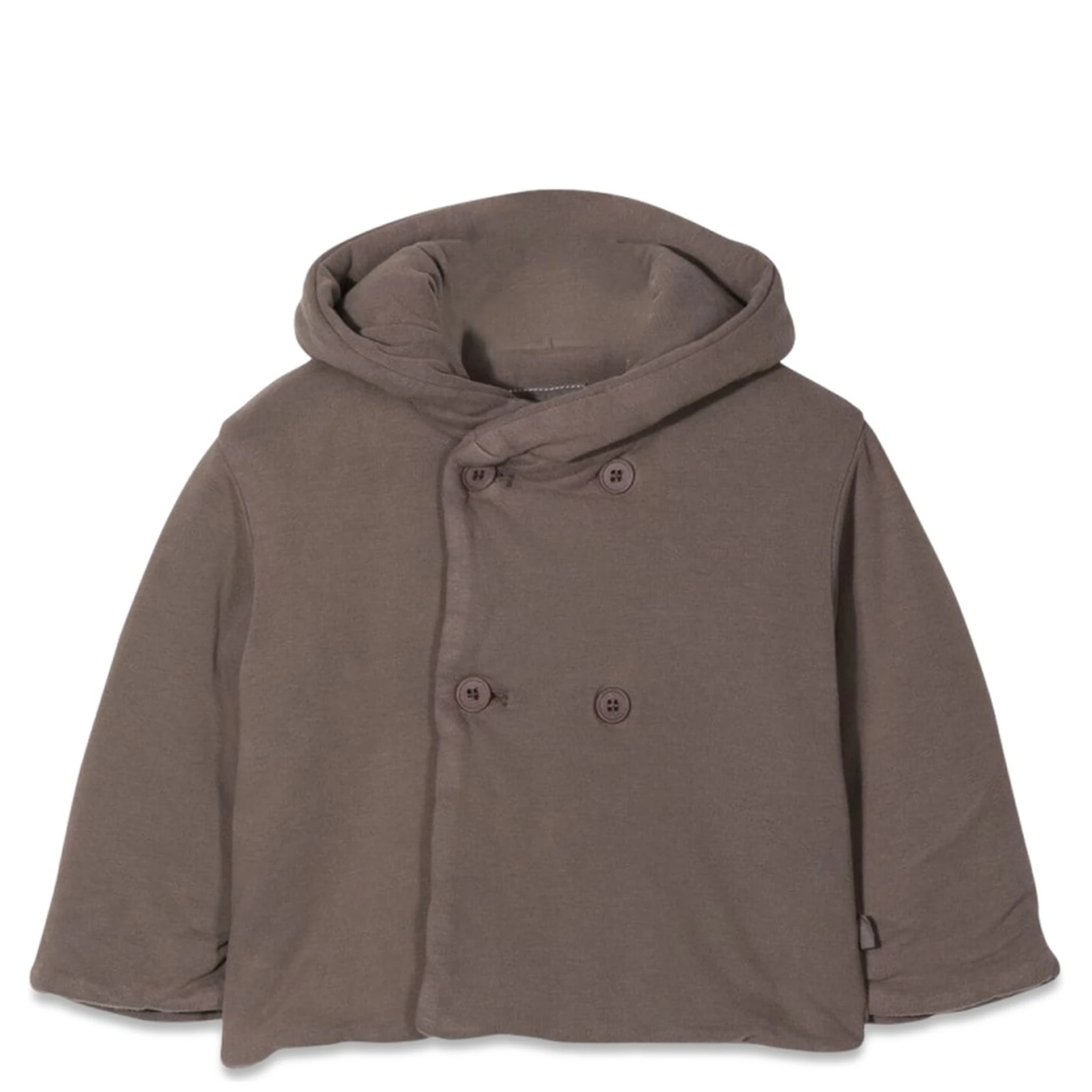 DOUBLE-BREASTED HOODED SLIPPER