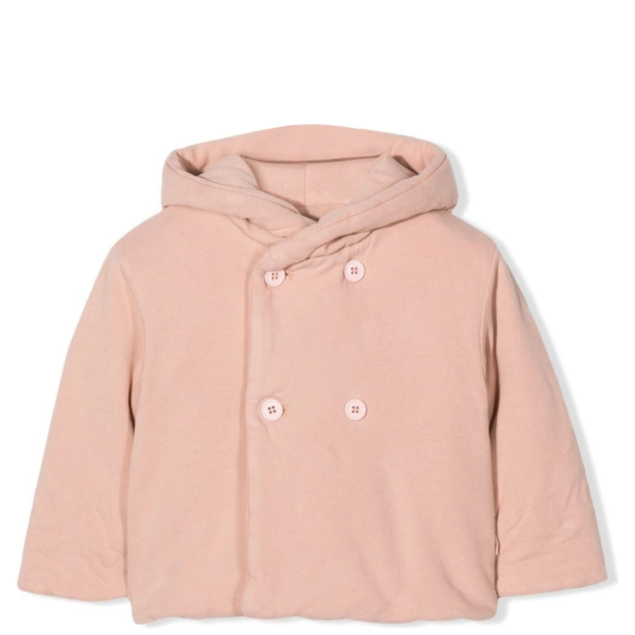 DOUBLE-BREASTED HOODED SLIPPER