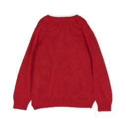 TEDDY BEAR CREW NECK PULLOVER