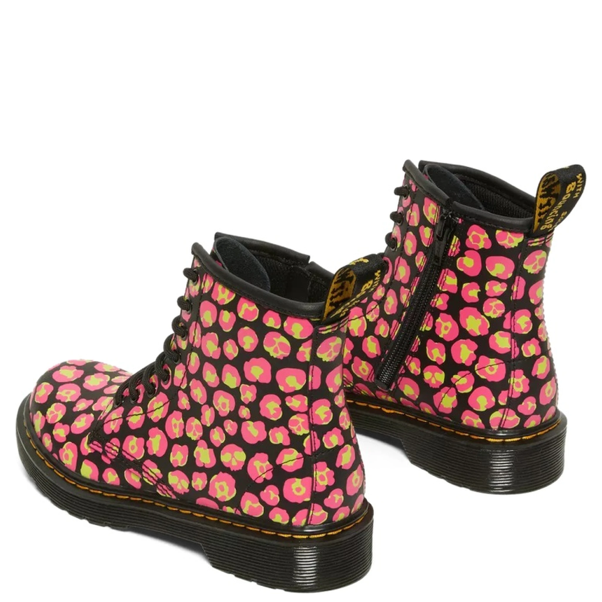 LACE BOOTS 1460 LEOPARD