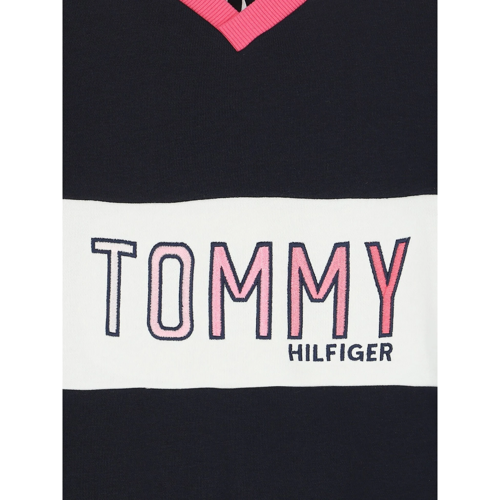 سويت شيرت برقبة دائرية بألوان متداخلة