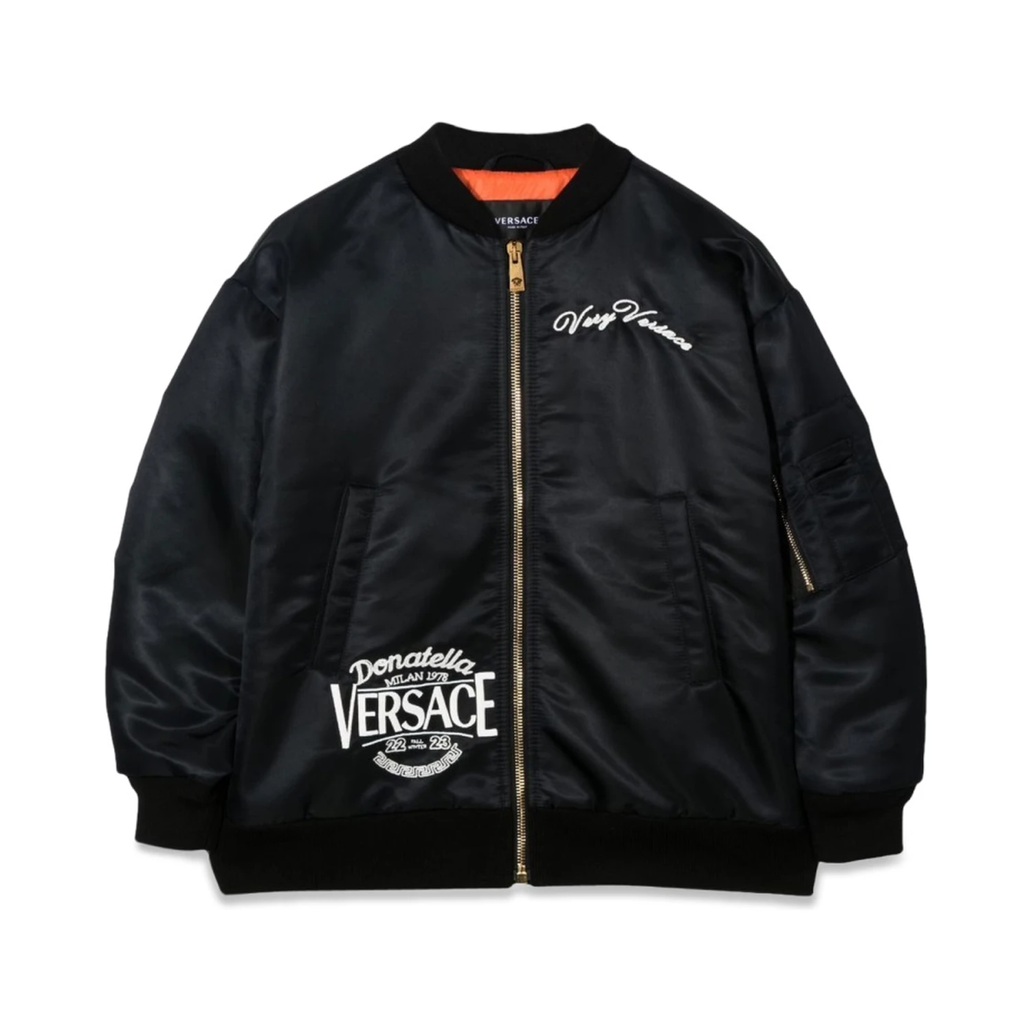DONATELLA EMBROIDERY BOMBER JACKET