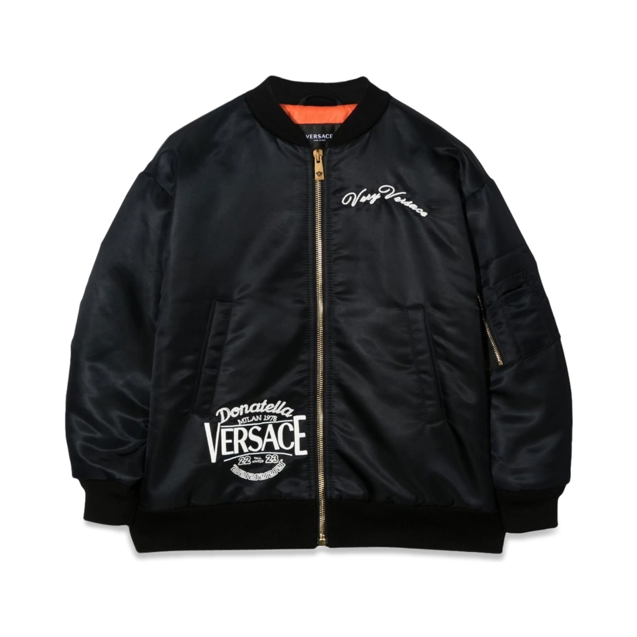 DONATELLA EMBROIDERY BOMBER JACKET