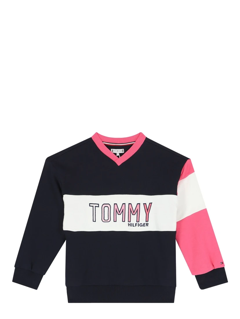 COLORBLOCK CREWNECK SWEATSHIRT