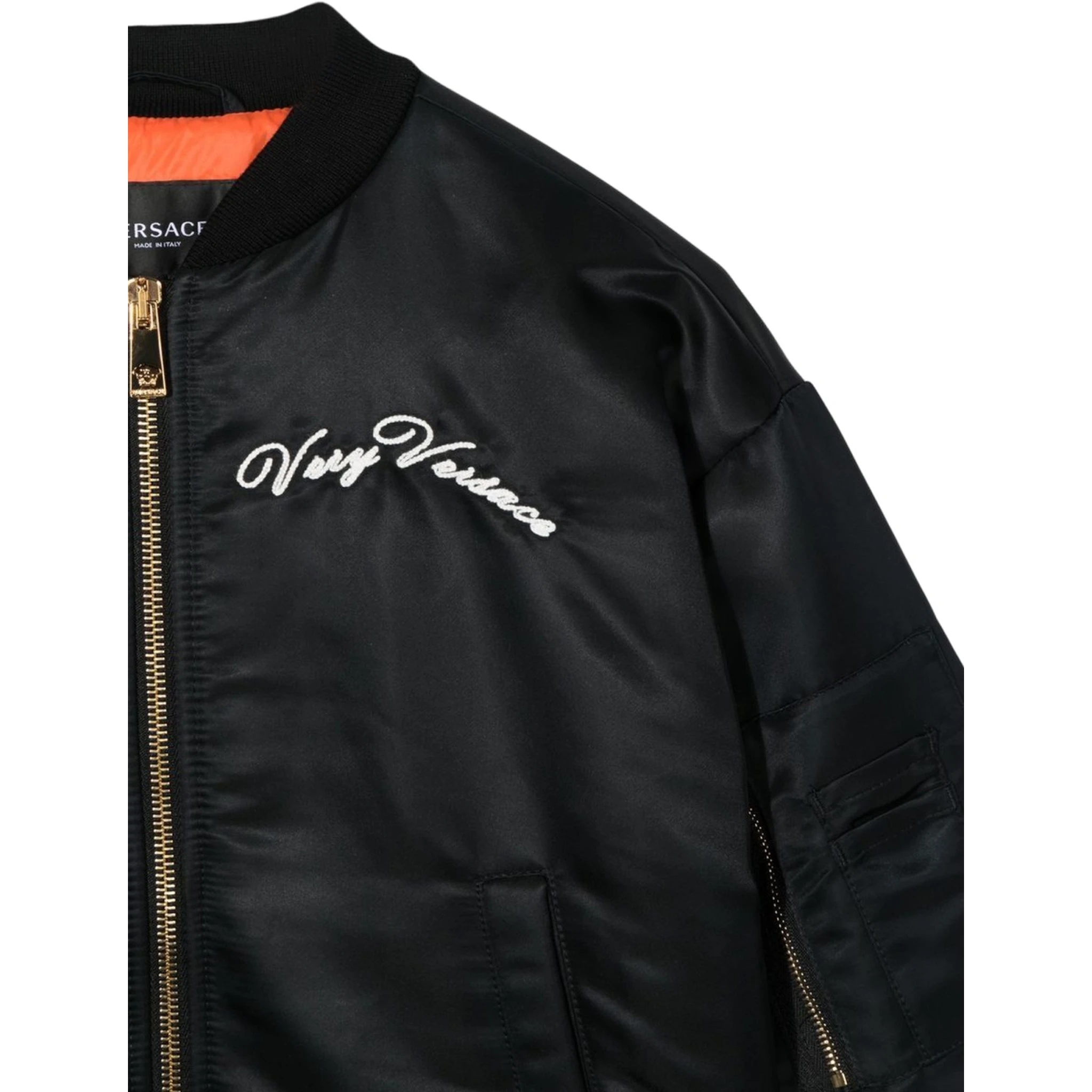 DONATELLA EMBROIDERY BOMBER JACKET