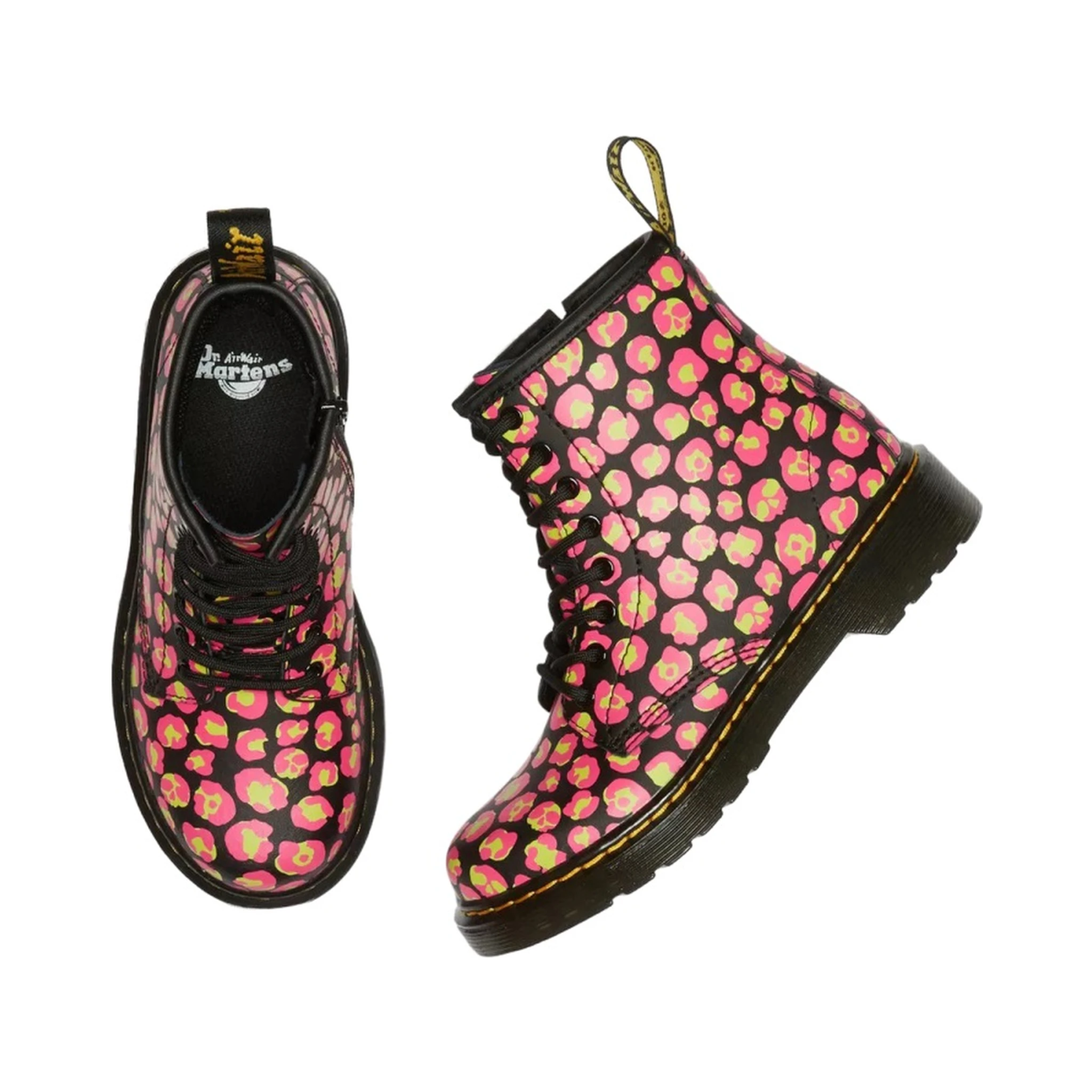 LACE BOOTS 1460 LEOPARD