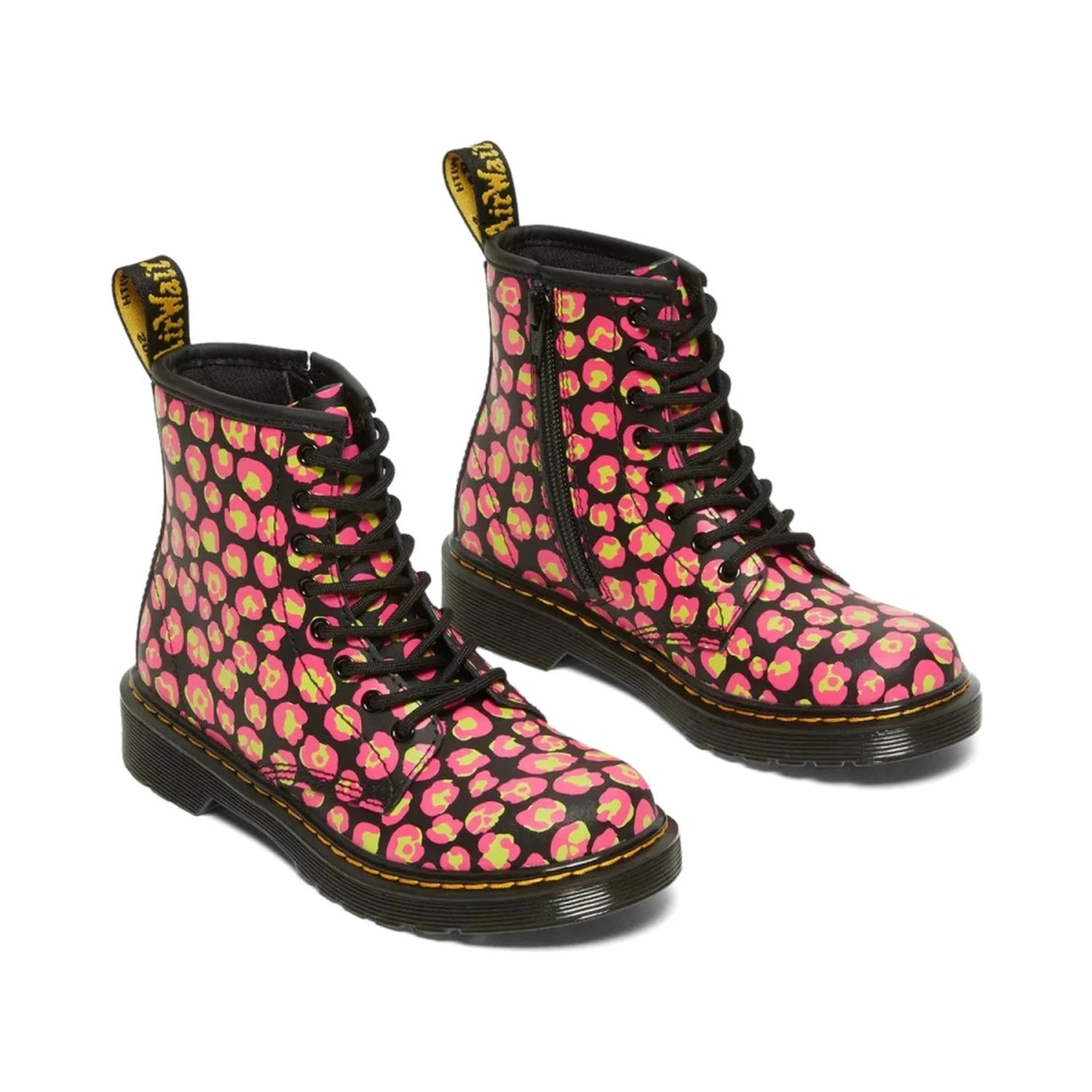 LACE BOOTS 1460 LEOPARD