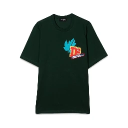 T-SHIRT WITH FRONT APPLIED PATCH