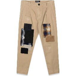 PANTS WITH PATCHES
