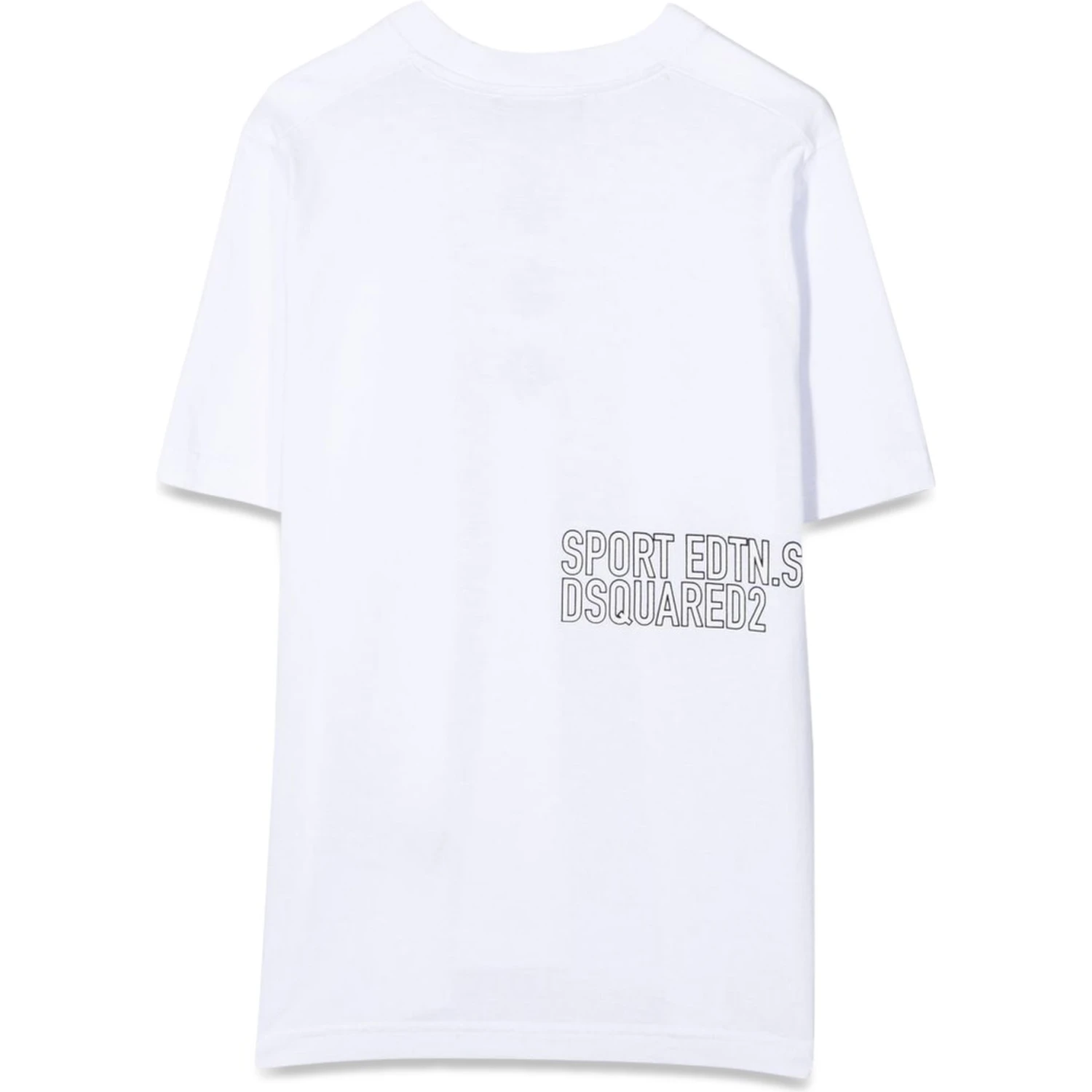 T-SHIRT LOGO ON THE BACK AND FRONT LEAVES