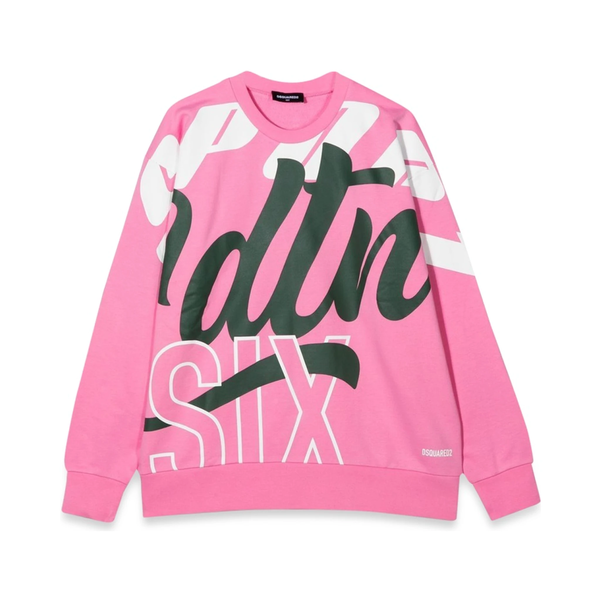 CREWNECK SWEATSHIRT ALLOVER WRITING