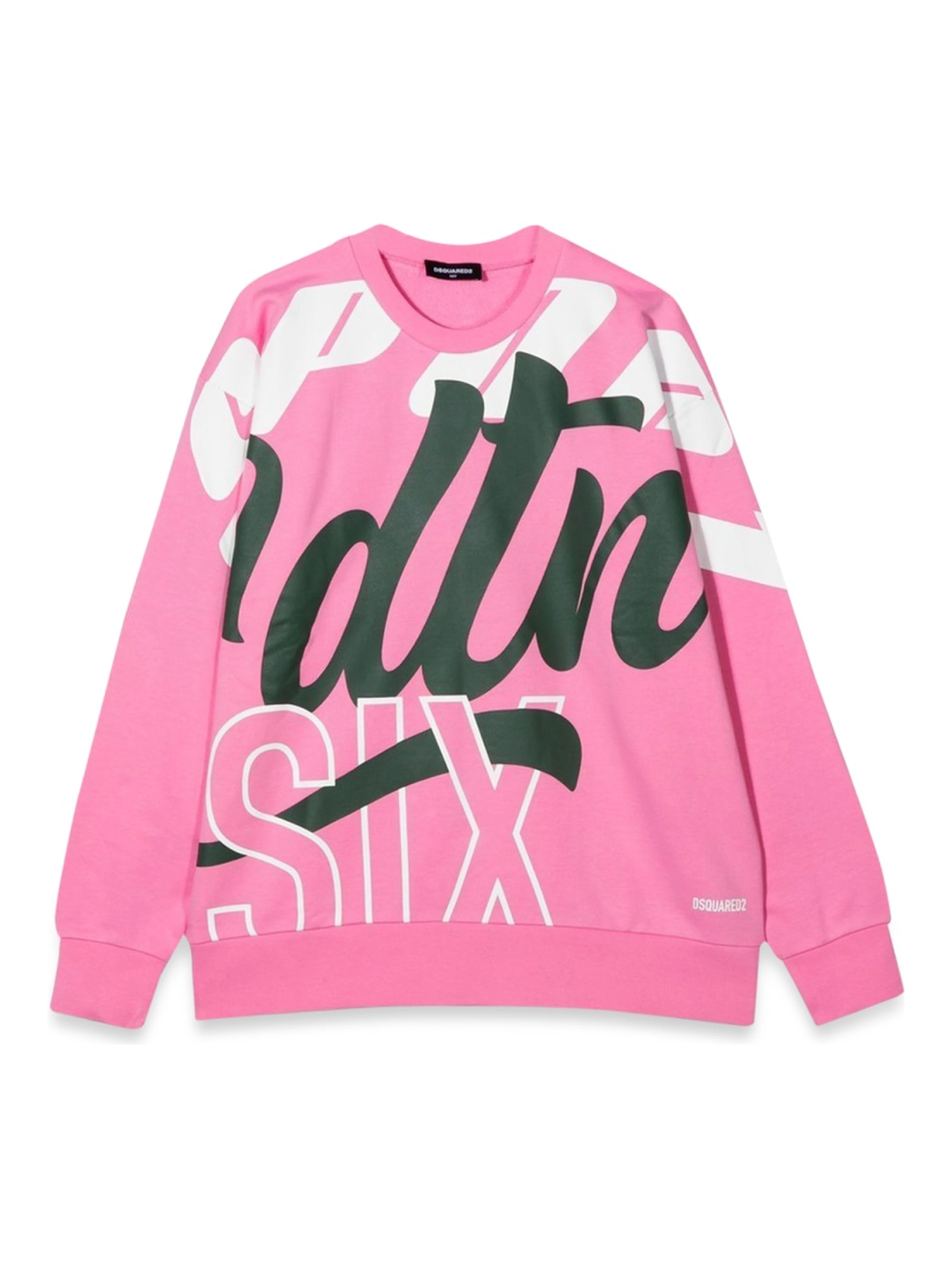CREWNECK SWEATSHIRT ALLOVER WRITING